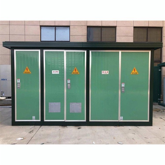 淄川1600KVA欧式箱式变压器